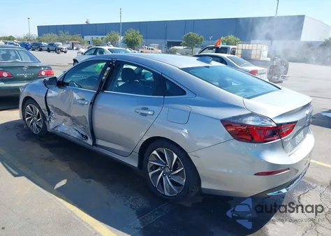 2022 Honda Insight Touring from USA, damaged, VIN 19XZE4F92NE001820